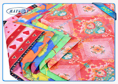 Różne kolorowe nadruki PP nietkane tkaniny na torby na zakupy i przemysł pakujący