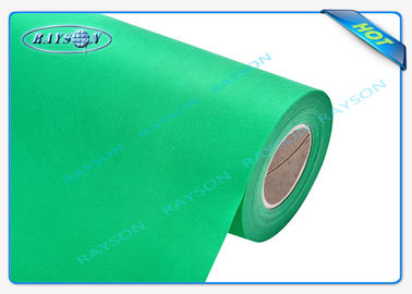 Zielona włóknina polipropylenowa na tapicerkę / sofę / poduszkę 10-150 g / m2