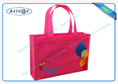 Red PP Non Woven Bag Machine Owad - Drukowanie Proof / Lamination