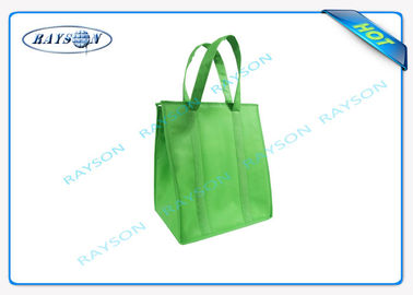 Eco Promocyjne torby z długim uchwytem Pp z włókniny Torba termoizolacyjna z zamkiem błyskawicznym