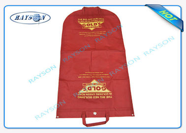 Wytrzymałe torby z włókniny o gramaturze 60 g / m2 - 120 g / m2 Pokrowiec na garnitur Pyłoszczelny