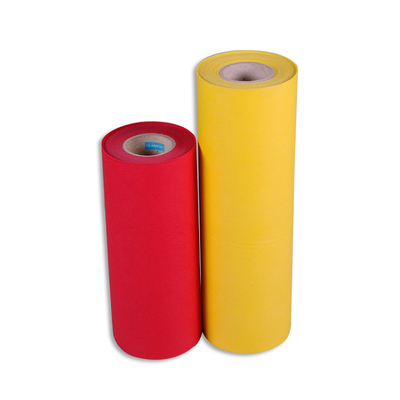 Czerwone, niebieskie, żółte rolki z włókniny PP z włókniny spunbond do toreb na zakupy
