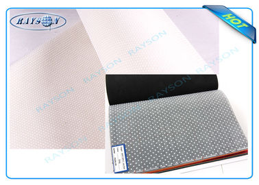 160cm-240cm Biała lub szara włóknina meblowa PP z kropkami PVC używana jako pokrycie dolne sofy lub materaca