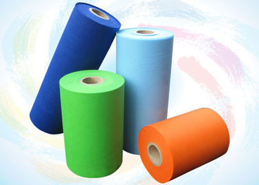 100% polipropylenu Spunbond Nonwoven Fabric, tłoczone kolorowe PP nietkane