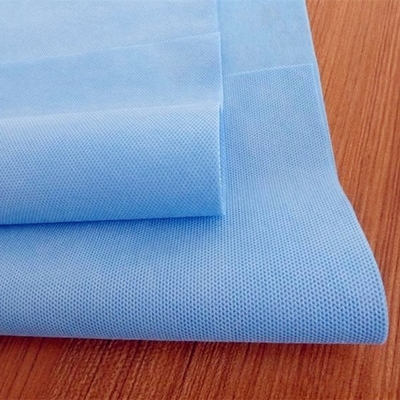 Antystatyczna medyczna niebieska włóknina SMS 80 gram na tkaninę ochronną