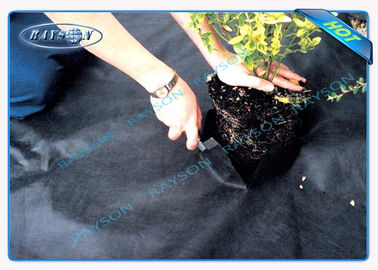 Degradowalna, wytrzymała rolka z tkaniny do zwalczania chwastów Czarna osłona z włókniny rolniczej