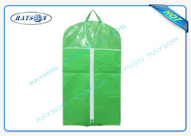 Dostosowane męskie torby z włókniny z dobrym zamkiem błyskawicznym i oknem z PCV