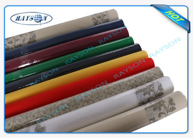 AZO Bezpłatnie drukuj 45 Gr / 50gr / 60gr Spunbond Non Woven Tablecloth Multi Sizes
