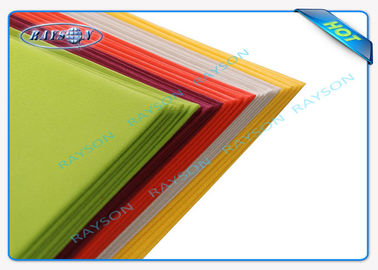 Różne rozmiary Pantone Color Non Woven Tablecloth Do Hiszpanii / Włochy / Francja