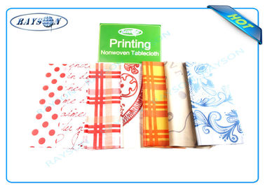 Pełny zakres kolorów Customized Printing Patern PP nietkanej tkaniny na obrus