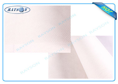 160cm-240cm Biała lub szara włóknina meblowa PP z kropkami PVC używana jako pokrycie dolne sofy lub materaca