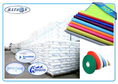 Wiele zastosowań 100% polipropylenu PP Spunbond Non Woven Fabric w pełnym zakresie kolorów
